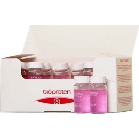 Farcom Seri Bioproten Bioproten Post Color Hair Color Strengthening Ampule 12x10ml