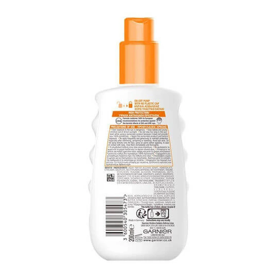 Garnier Hydra 24h Protect Waterproof Zonnebescherming Lichaamsspray SPF30 150ml