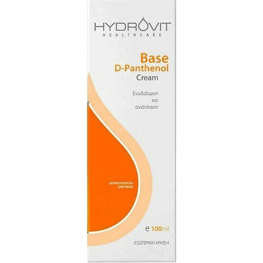 Target Pharma Hydrovit Base D-Panthenol Hydraterende Lichaamscrème voor droge/zeer droge & gevoelige huid 100ml