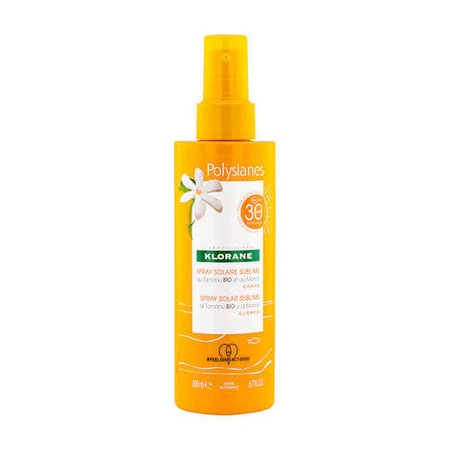 Klorane Polysianes Zonnebescherming Body Lotion SPF30 Spray 200ml