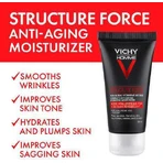 Vichy Homme Structure Force 24h hydraterende, anti-aging en verstevigende gezichtscrème voor mannen met hyaluronzuur 50ml