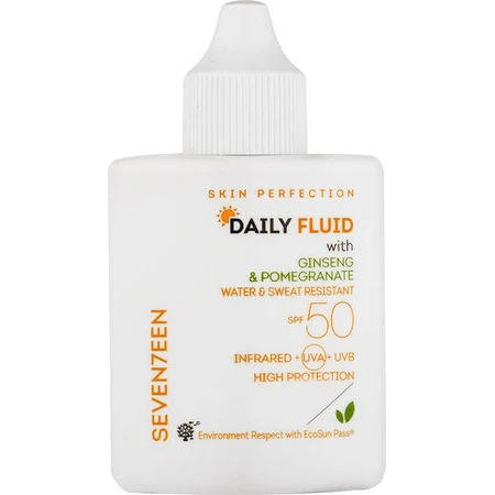 Seventeen Daily Fluid Loción facial resistente al agua SPF50 35ml