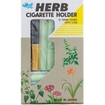 Vican Herb Herb Zigarettenhalter Gold + 12 Filter + Gold Raucherentwöhnung Beutel 12pcs