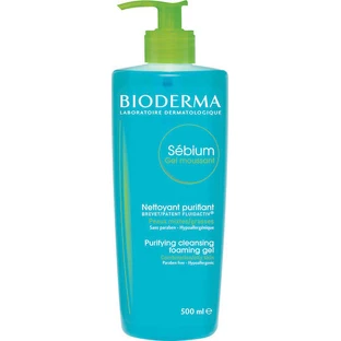 Bioderma Sebium Gel visage pour les peaux à tendance acnéique 500ml