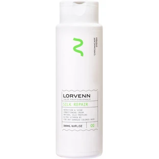 Lorvenn Silk Repair Voeding & Glans Reconstructie/Voedende Conditioner voor Beschadigd Haar 300ml