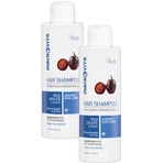 Macrovita Contra la Caída del Cabello Champú de Uva Roja y Jengibre para todo tipo de cabellos 2x200ml