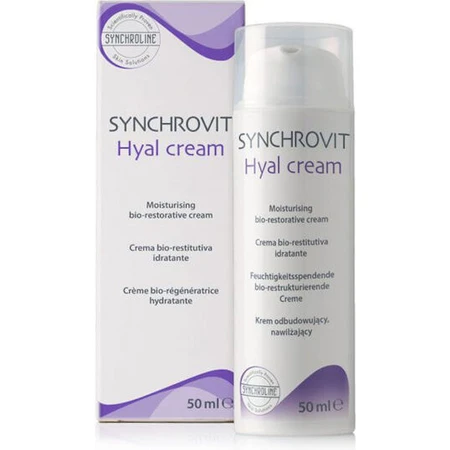 Synchroline Synchrovit Synchrovit Hyal Crema facial hidratante de día con ácido hialurónico 50ml