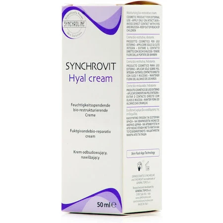 Synchroline Synchrovit Synchrovit Hyal Crema facial hidratante de día con ácido hialurónico 50ml