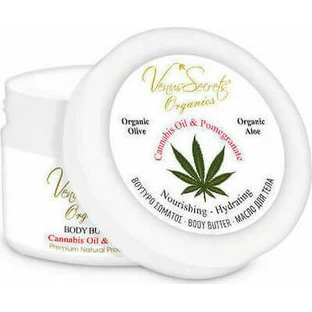 Venus Secrets Organic Olive and Pomegranate Moisturizing Body Butter for all skin types 125ml