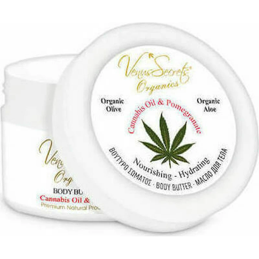 Venus Secrets Organic Olive and Pomegranate Moisturizing Body Butter for all skin types 125ml