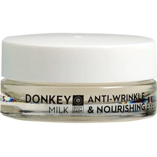 Bodyfarm Eselsmilch Feuchtigkeitsspendende und Anti-Ageing Augencreme mit Hyaluronsäure und Aloe Vera 15ml