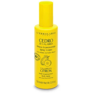 L' Erbolario Cedro Di Calabria Zitrone Feuchtigkeitsspendende Körpercreme für trockene/sehr trockene Haut 100ml