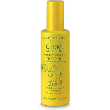 L' Erbolario Cedro Di Calabria Zitrone Feuchtigkeitsspendende Körpercreme für trockene/sehr trockene Haut 100ml