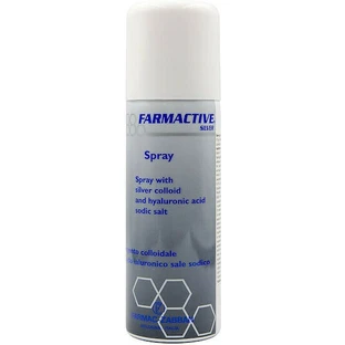 Megamed Farmactive Silver Spray 125ml Spray cicatrizante y quemaduras 125ml