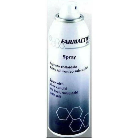 Megamed Farmactive Silver Spray 125ml Spray cicatrizante y quemaduras 125ml