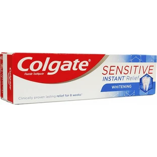 Colgate Sensitive Instant Relief Whitening Tandpasta voor gevoelige tanden en Whitening 75ml