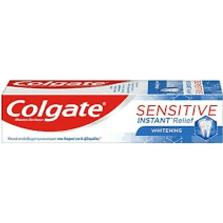 Colgate Sensitive Instant Relief Whitening Tandpasta voor gevoelige tanden en Whitening 75ml