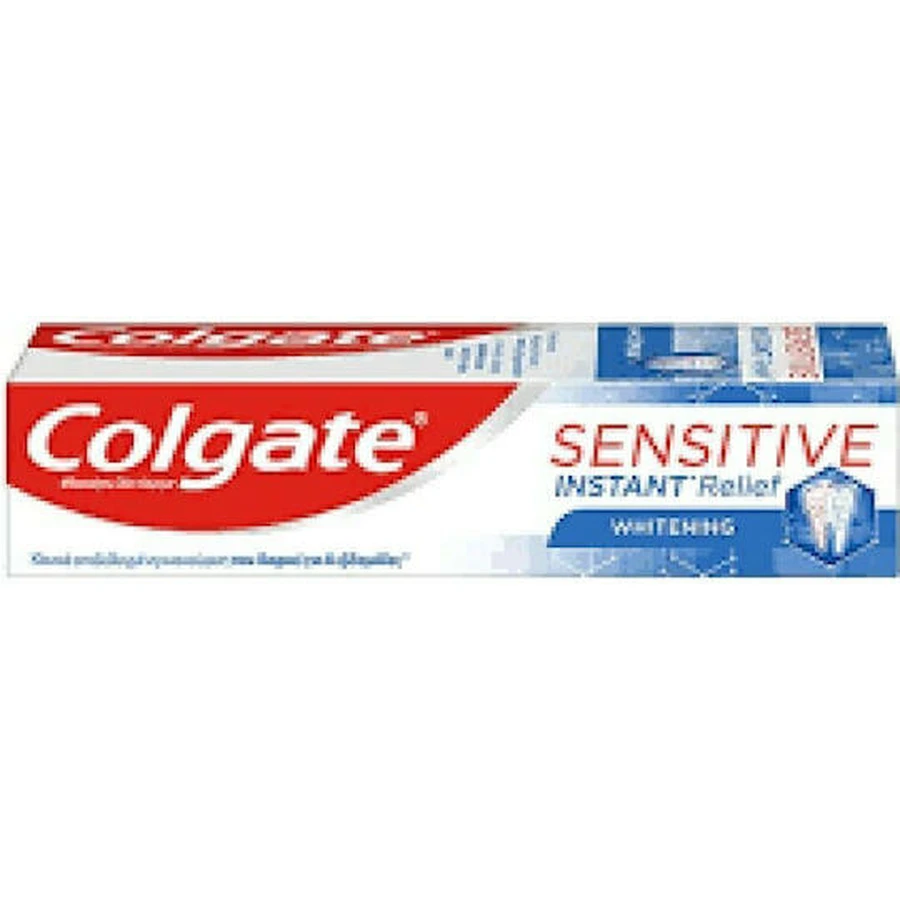 Colgate Sensitive Instant Relief Whitening Tandpasta voor gevoelige tanden en Whitening 75ml
