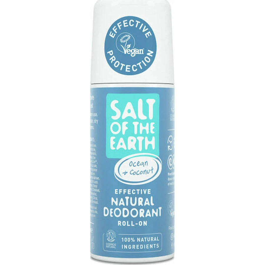 Salt of the Earth Ocean & Coconut Effective Natural Deodorant Déodorant naturel à bille Sans aluminium 75ml