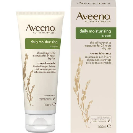 Aveeno Hydraterende Lichaamscrème voor droge/zeer droge & gevoelige huid 100ml