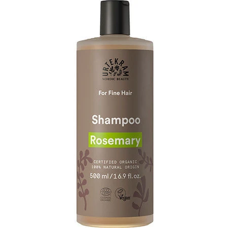 Urtekram Rosemary Fine Hair Organic Hair Loss Shampoo for Fragile Hair 500ml