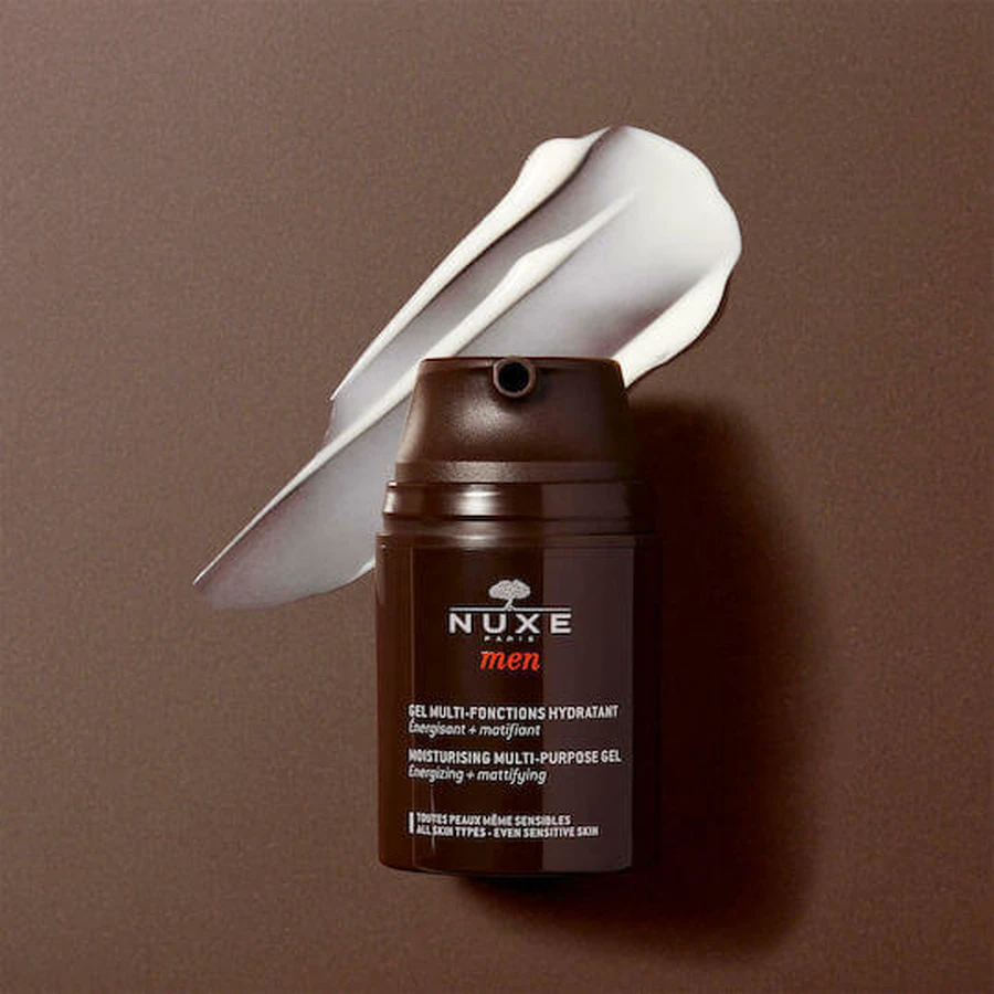 Nuxe Men Moisturizing Face Gel with Hyaluronic Acid & Aloe Vera 50ml