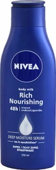 Nivea Rich Nourishing Moisturizing Body Lotion for dry/very dry skin 250ml