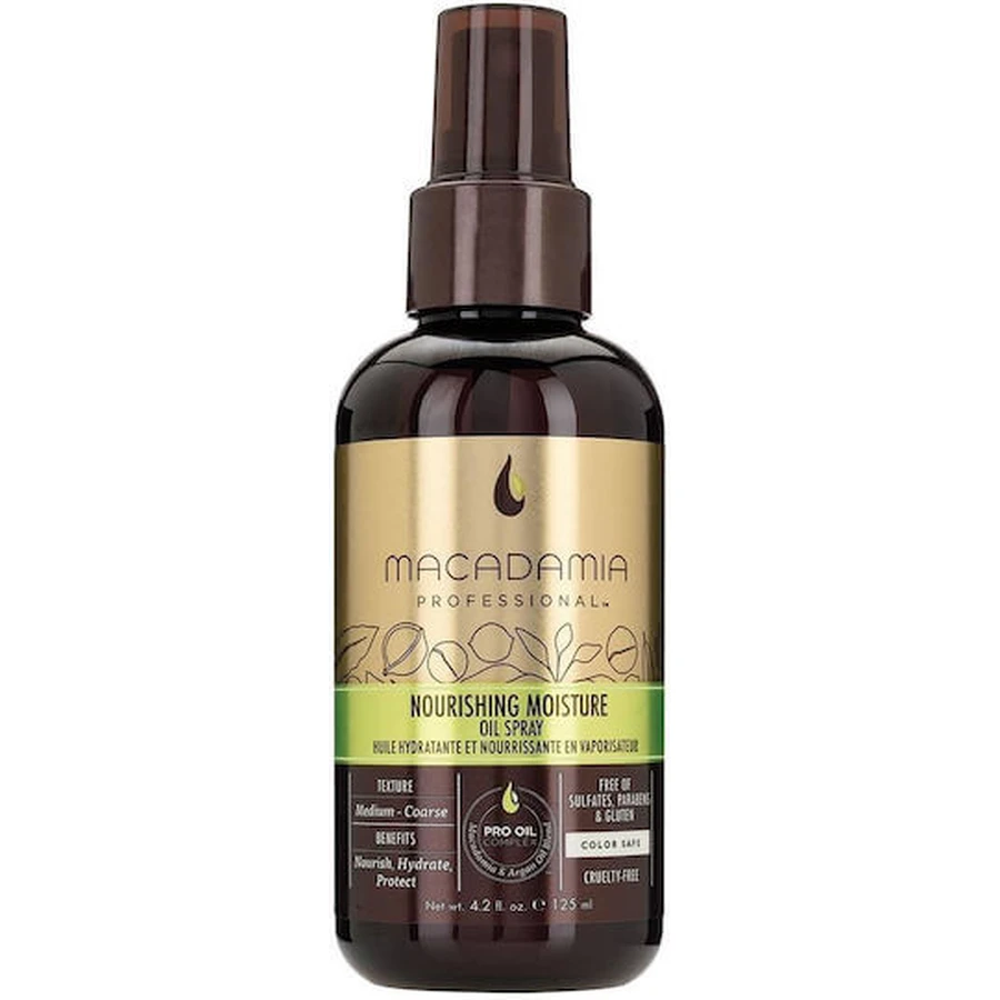 Macadamia voedende herstellende spray Argan haarolie voedende haarspray tegen gespleten haarpunten 125ml