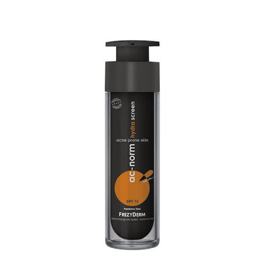 Frezyderm Ac-Norm Hydra Screen Crème solaire visage résistante à l'eau SPF15 50ml