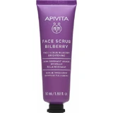 Apivita Facial Scrub Exfoliating Facial Scrub Glow Cream with Afin 50ml