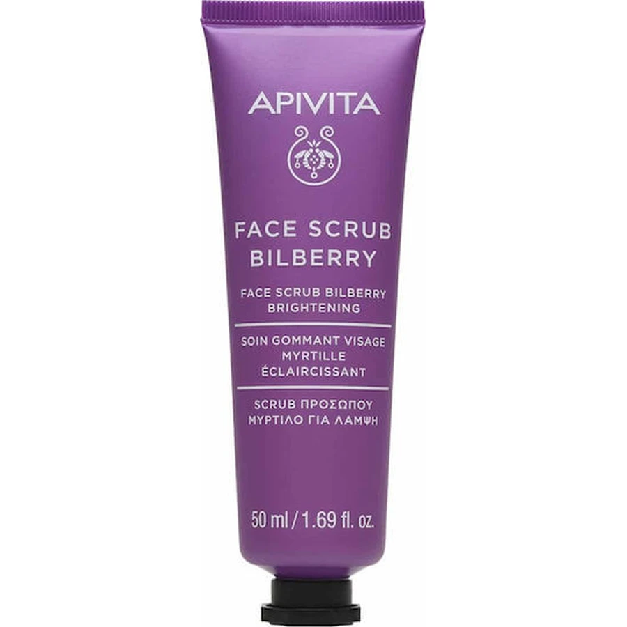 Apivita Gesichtspeeling Exfoliating Facial Scrub Glow Cream mit Afin 50ml