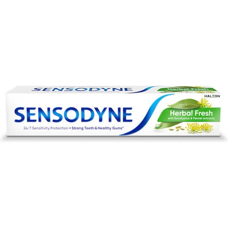 Sensodyne Herbal Fresh Dentifrice pour dents sensibles 75ml