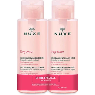 Nuxe Very Rose Facial Makeup Removing Micellar Water 2x400ml