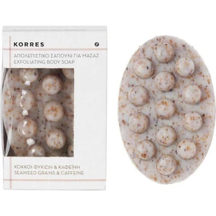 Korres Soap for cellulite Body with algae grains and caffeine 125gr