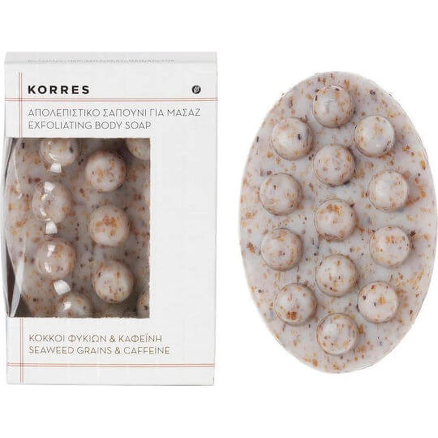 Korres Soap for cellulite Body with algae grains and caffeine 125gr