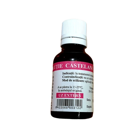 Solución Castelani, 25 ml, Tis Farmacéutica