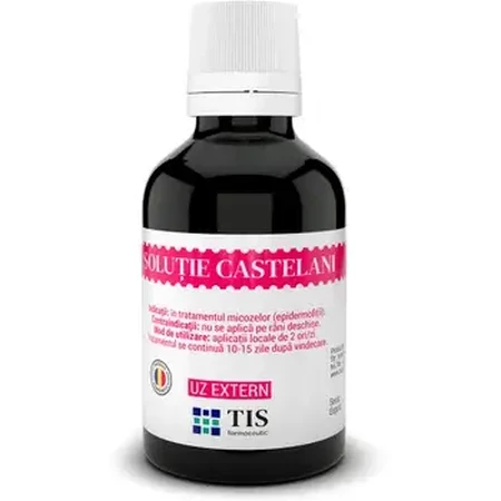 Solución Castelani, 25 ml, Tis Farmacéutica