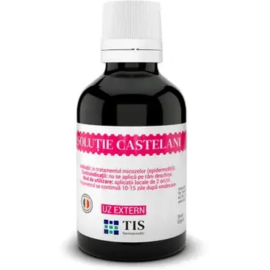 Solución Castelani, 25 ml, Tis Farmacéutica