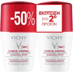 Vichy Deodorant 96h Roll-On 2x50ml