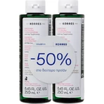 Korres Cystin & Glykoproteine Haarausfall Shampoo für brüchiges Haar 2x250ml