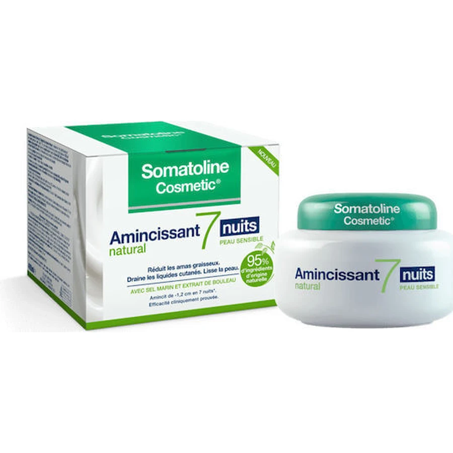 Somatoline Cosmetic Minceur 7 nuits Crème corporelle amincissante naturelle 400ml