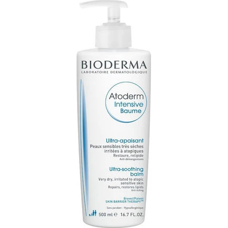 Bioderma Atoderm Intensive Baume Baume corporel hydratant pour les peaux atopiques 500ml