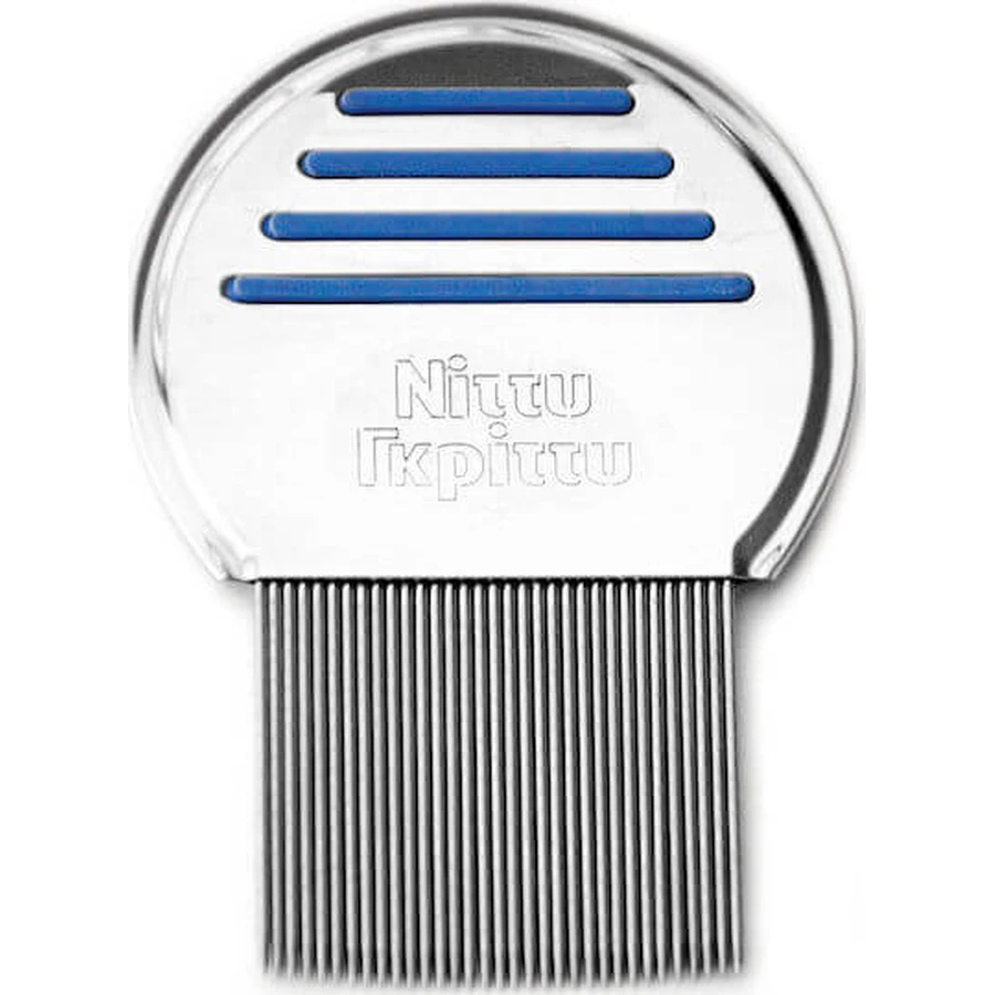 Nitty Gritty Nitfree Tratamiento Antipiojos Nitty Gritty Nitfree Peine Azul 1pc