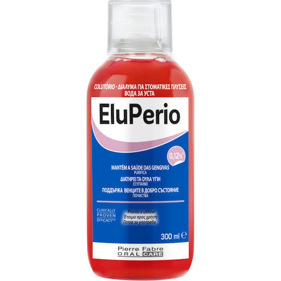 EluPerio Mouthwash For Gingivitis, Against Periodontitis and Plaque 300ml
