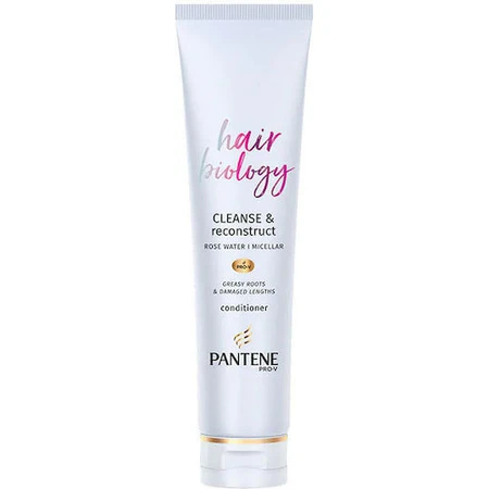 Pantene Pro V Biología Capilar Cleanse & Reconstruct Acondicionador reconstructor/nutritivo para todo tipo de cabellos 160ml