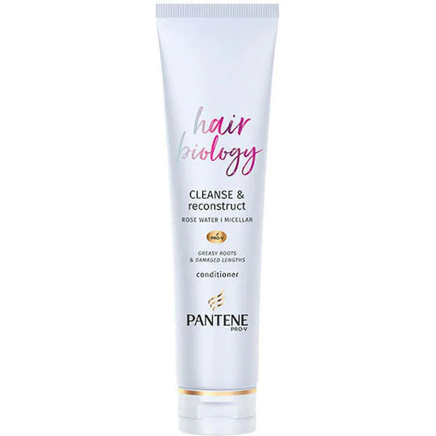 Pantene Pro V Biología Capilar Cleanse & Reconstruct Acondicionador reconstructor/nutritivo para todo tipo de cabellos 160ml