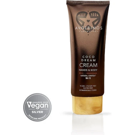Avgerinos Cosmetics Coco Drean Crème hydratante pour le corps à la noix de coco pour tous les types de peau 200ml
