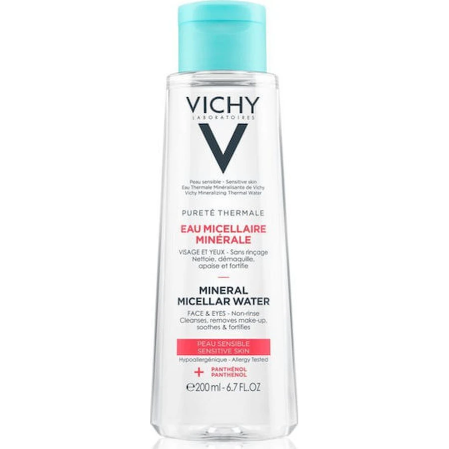 Vichy Purete Thermale Agua Micelar Desmaquillante Cara y Ojos 200ml
