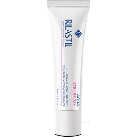 Rilastil Aqua Aqua Feuchtigkeitsspendendes Gesichts-Tagesgel 72h mit Hyaluronsäure und Ceramid 40ml