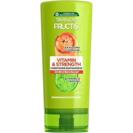 Garnier Fructis Fructis Bloedsinaasappel Vitamine & Kracht Reconstructie/Voedende Conditioner voor Geverfd Haar 200ml